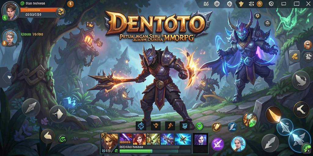 Gameplay menarik DENTOTO dalam dunia MMORPG