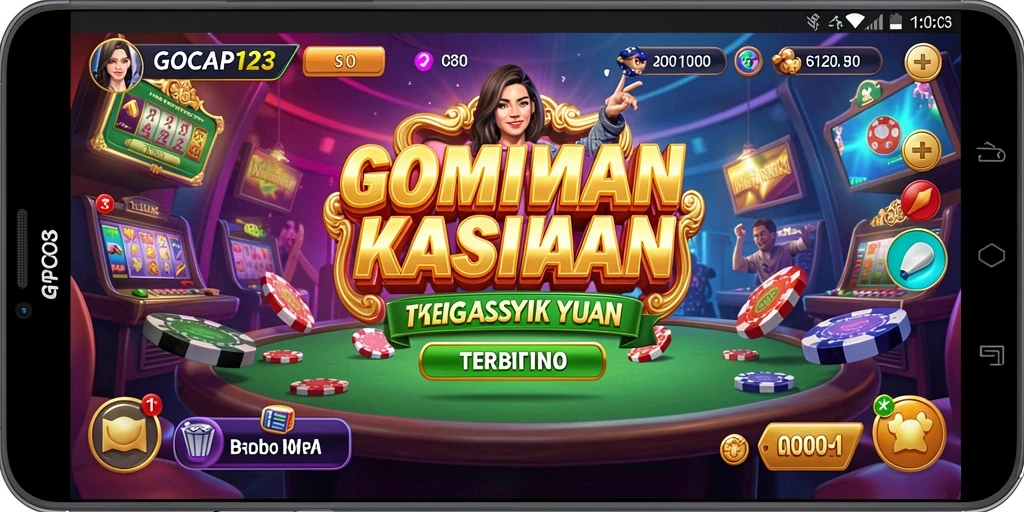 Screenshot GOCAP123 menampilkan gameplay Kasino yang mendebarkan.