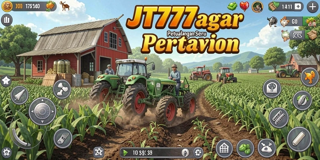 Gameplay seru di dunia pertanian JT777 dengan grafis menawan.