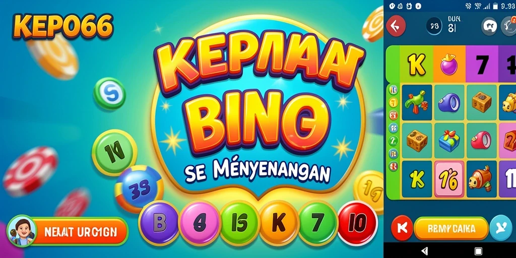 Screenshot KEPO66 menampilkan suasana seru permainan Bingo yang dinamis.