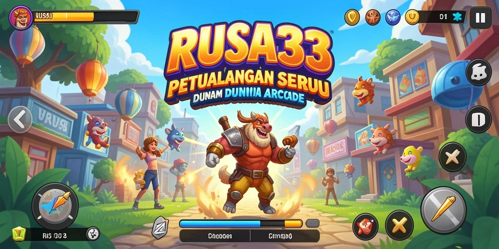 Tangkapan layar gameplay RUSA33 menampilkan tantangan seru dan karakter menarik di dalamnya.