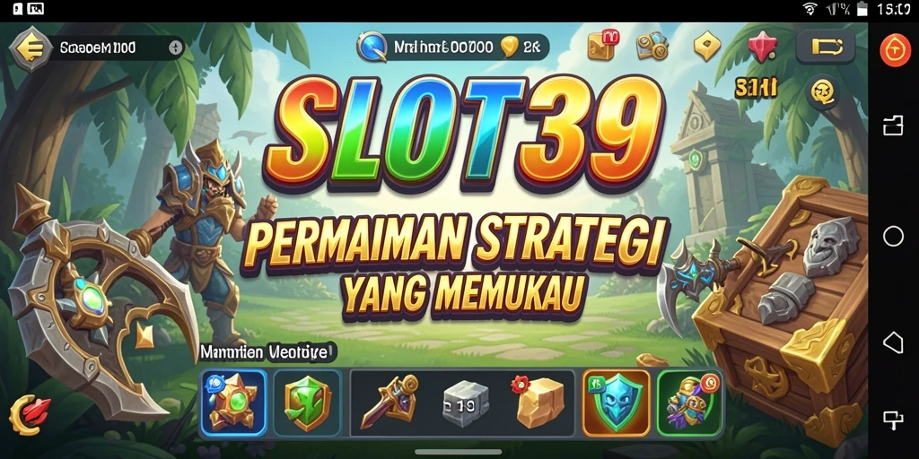 Tampilan gameplay SLOT39 yang menarik dan strategis.