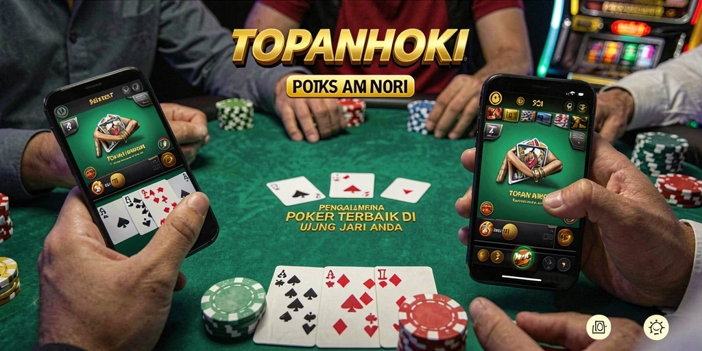 Tampilan gameplay Poker yang menarik dan interaktif.