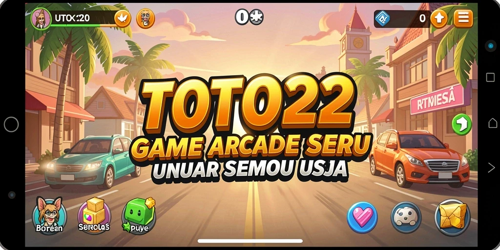 Tangkapan layar TOTO22 menampilkan gameplay Arcade yang menegangkan.