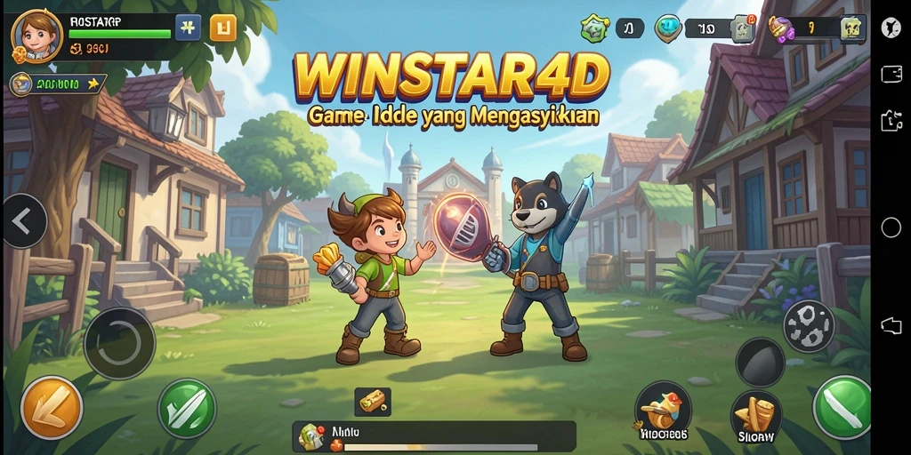 Tampilan gameplay WINSTAR4D yang menarik dan mengasyikkan.